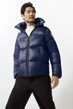 Chamarras Canada Goose Hombre Outlet - Crofton Chaqueta De Plumas Azul Oscuro Marino IM2685419